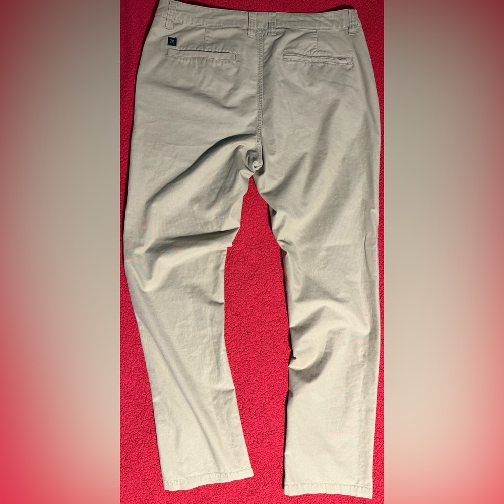 Roark Revival Straight Fit Khaki Pants 33x31 Travel Chino Mens - Picture 8 of 13